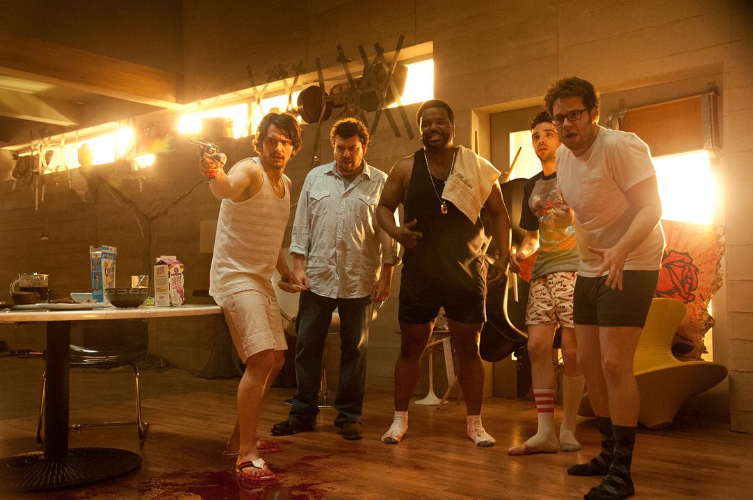 Foto Craig Robinson, Seth Rogen, Danny McBride, James Franco, Jay Baruchel