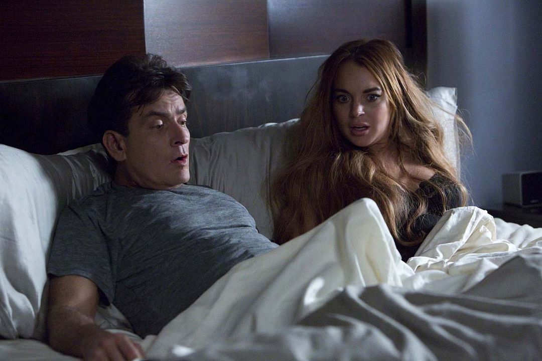 Scary Movie 5 : Foto Lindsay Lohan, Charlie Sheen