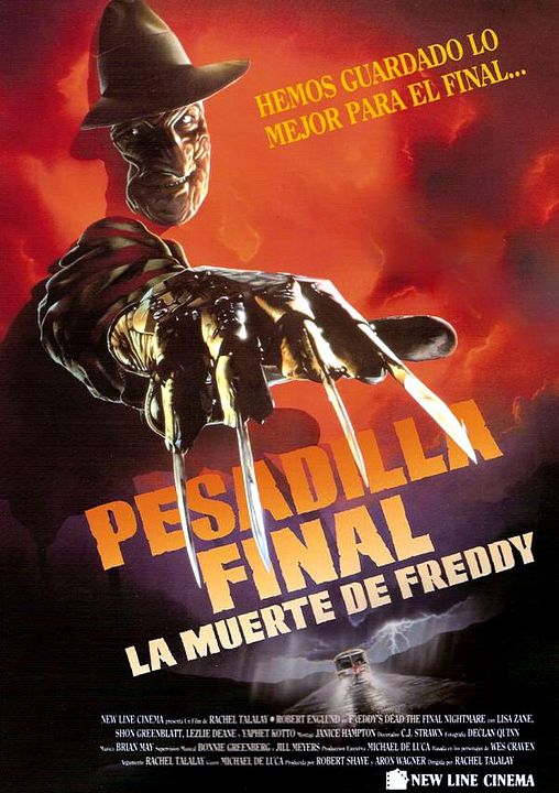 Pesadilla final: la muerte de Freddy : Póster