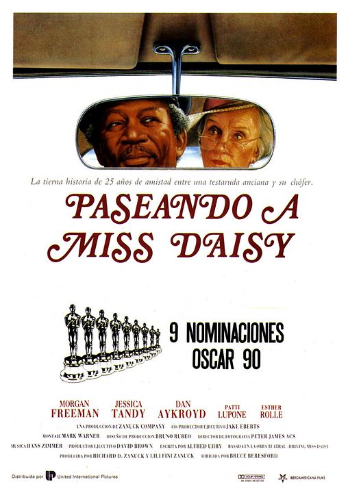 El chofer y la señora Daisy : Póster