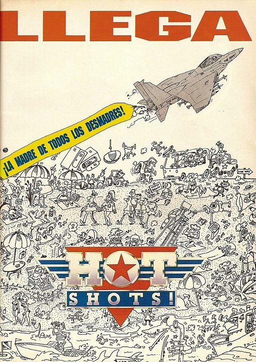 Loca academia de pilotos : Póster