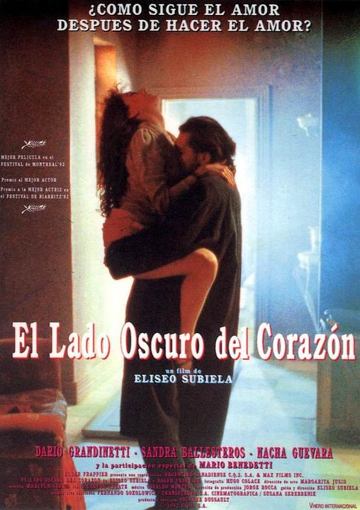 El lado oscuro del corazón : Póster