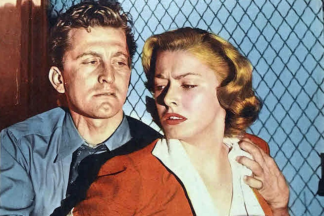 Foto Eleanor Parker, Kirk Douglas