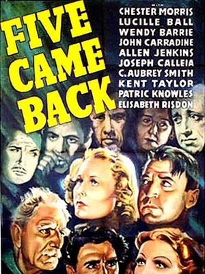 Five came back : Póster