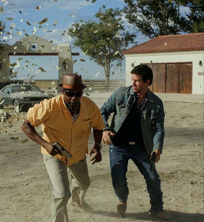 Armados y peligrosos : Foto Mark Wahlberg, Denzel Washington