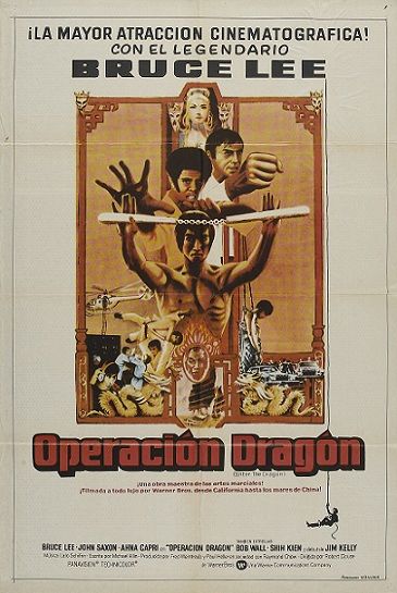 Operación dragón : Póster