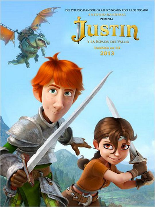 Justin and the Knights of Valour : Póster