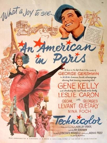 An american in Paris : Póster