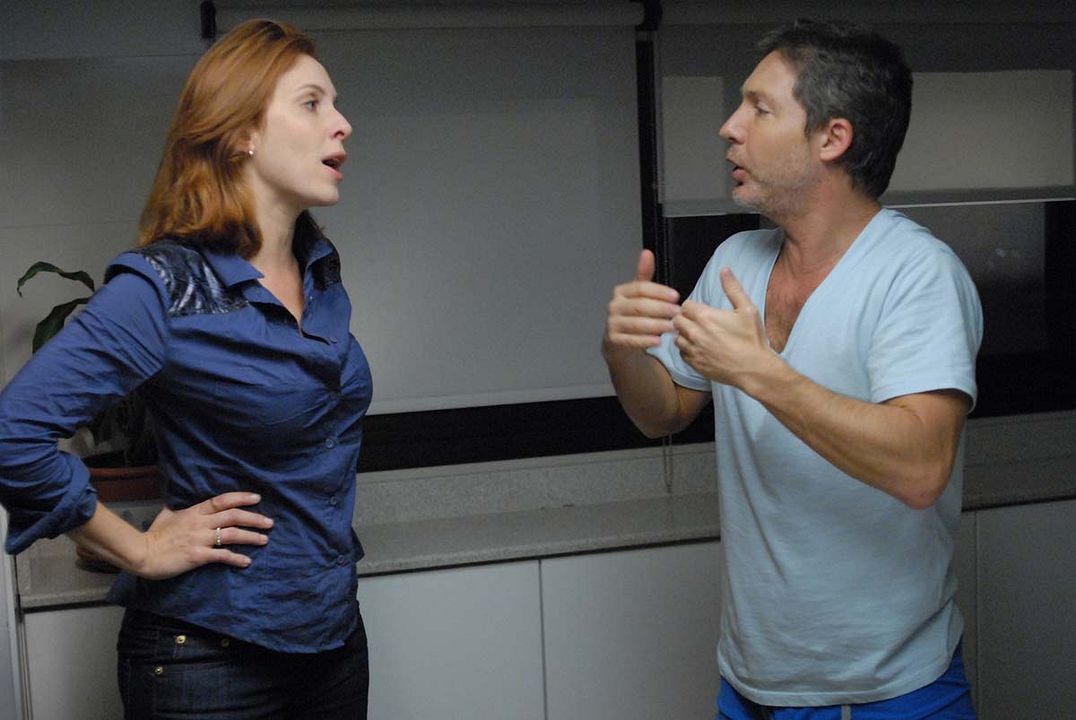 Dos más dos : Foto Adrián Suar, Carla Peterson