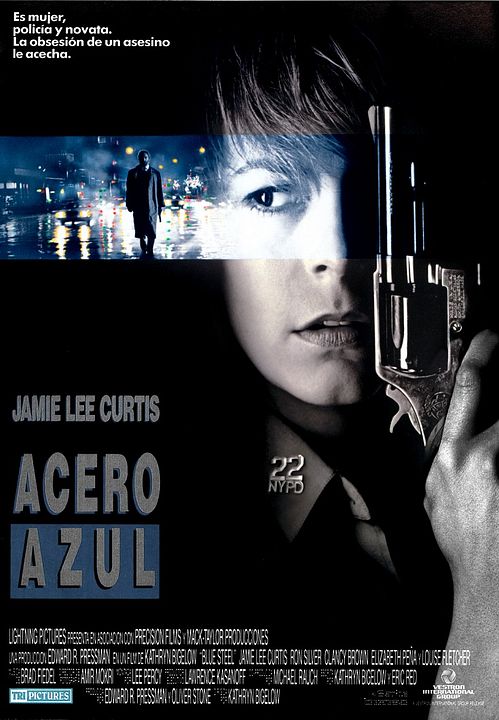 Acero azul : Póster