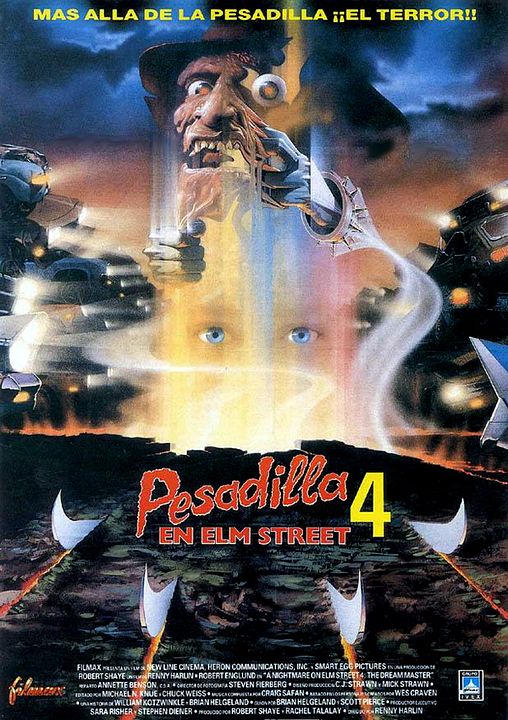 Pesadilla en la calle del infierno 4: El amo de los sueños : Póster