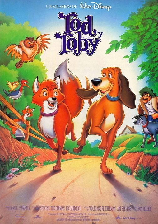 El zorro y el sabueso : Póster