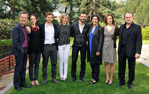 Foto María Valverde, Fernando Cayo, Elvira Minguez, Álvaro Cervantes, Antonio Velázquez, Aura Garrido, Carlos Hipolito