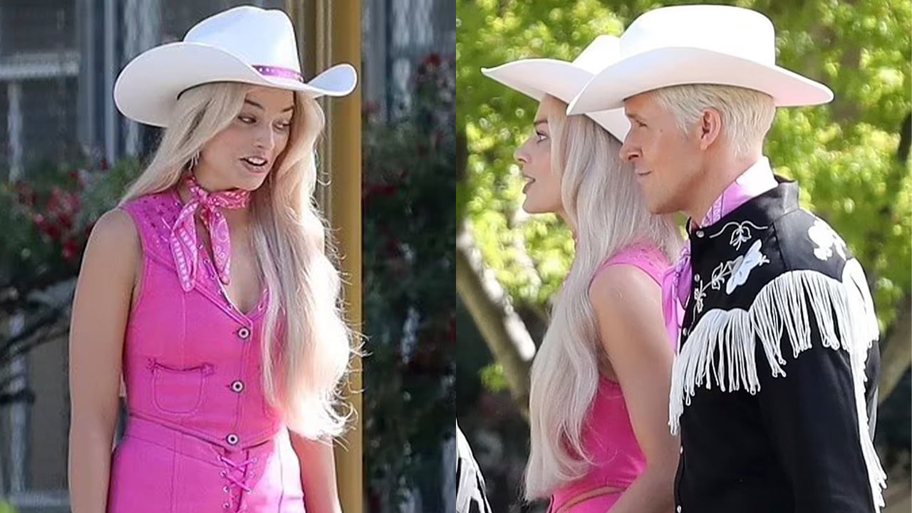 Nuevas imágenes de Margot Robbie y Ryan Gosling en set de 'Barbie ...