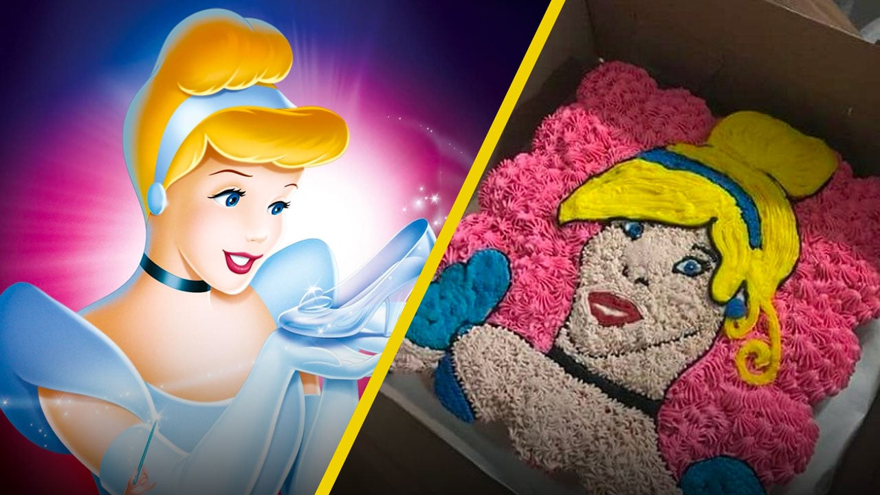 Los 5 pasteles más deprimentes de las princesas (Elsa tiene cara de macaco)  