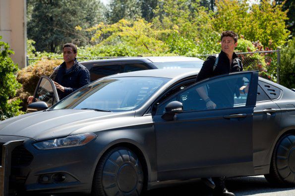 Foto Karl Urban, Michael Ealy