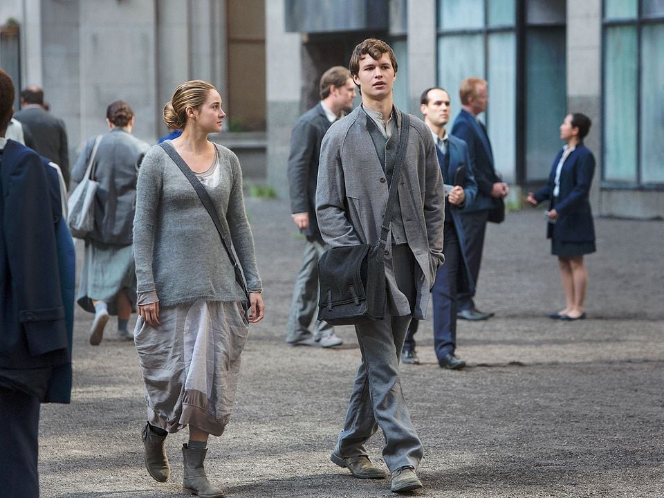 Divergente : Foto Ansel Elgort, Shailene Woodley
