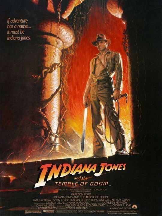 Indiana Jones y el templo de la perdición : Póster