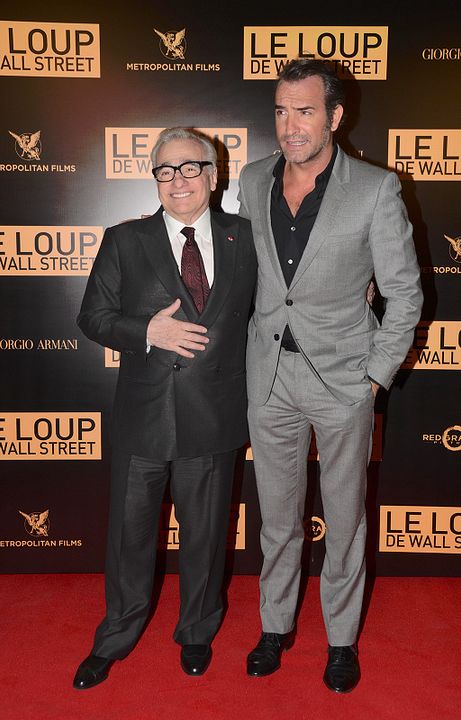 El lobo de Wall Street : Cobertura de revista Jean Dujardin, Martin Scorsese