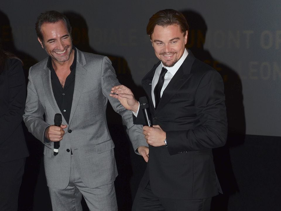 El lobo de Wall Street : Cobertura de revista Leonardo DiCaprio, Jean Dujardin