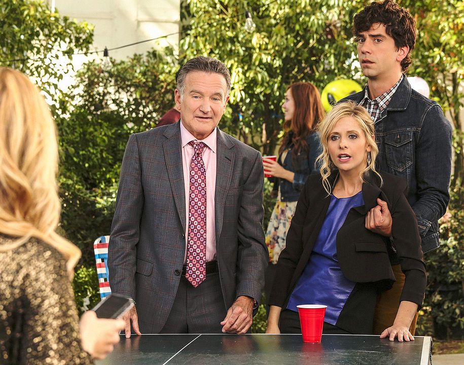 Foto Hamish Linklater, Robin Williams, Sarah Michelle Gellar