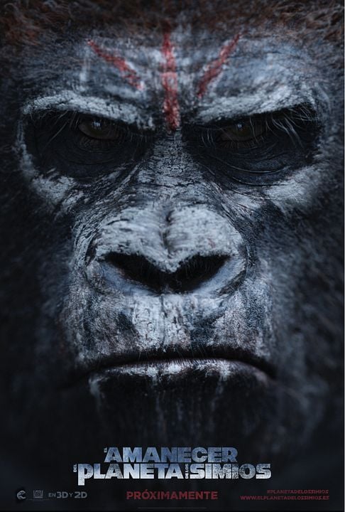 El planeta de los simios: Confrontación : Póster
