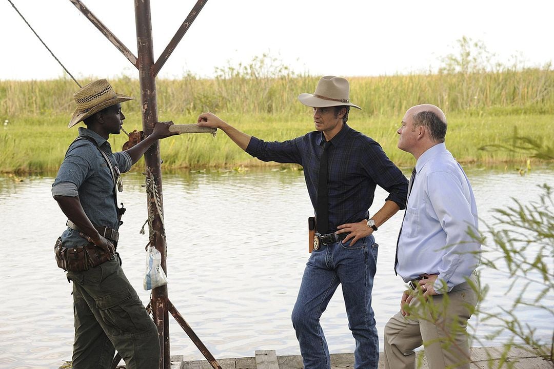 Justified: La ley de Raylan : Foto Edi Gathegi, Timothy Olyphant