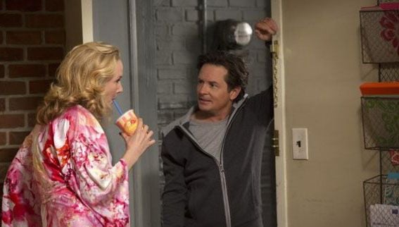Foto Michael J. Fox, Katie Finneran