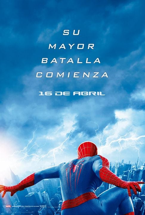 El sorprendente Hombre Araña 2: La amenaza de Electro : Póster