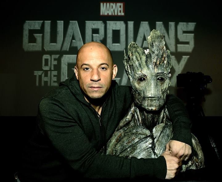 Guardianes de la Galaxia : Cobertura de revista Vin Diesel