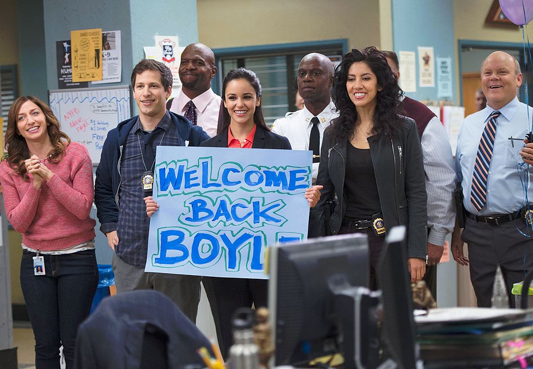 Brooklyn, Precinto 99 : Foto Andre Braugher, Stephanie Beatriz, Melissa Fumero, Terry Crews, Andy Samberg