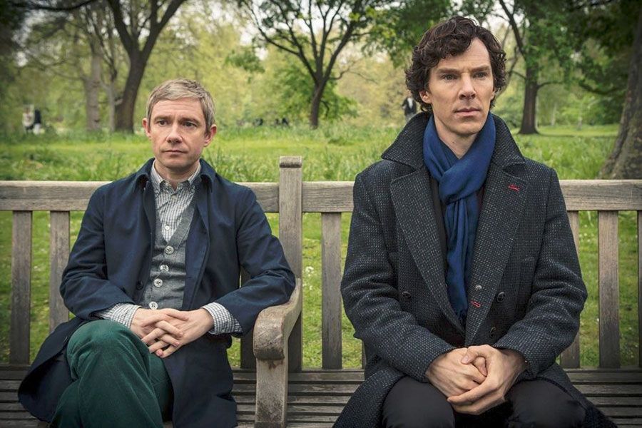 Sherlock : Foto Martin Freeman, Benedict Cumberbatch