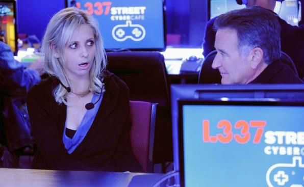 Foto Robin Williams, Sarah Michelle Gellar