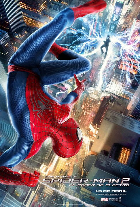 El sorprendente Hombre Araña 2: La amenaza de Electro : Póster