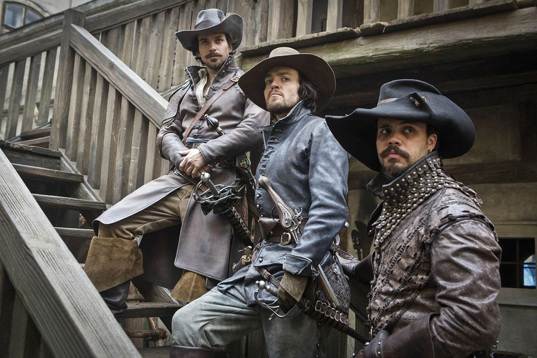 The Musketeers : Foto Tom Burke, Santiago Cabrera