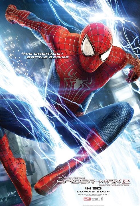 El sorprendente Hombre Araña 2: La amenaza de Electro : Póster