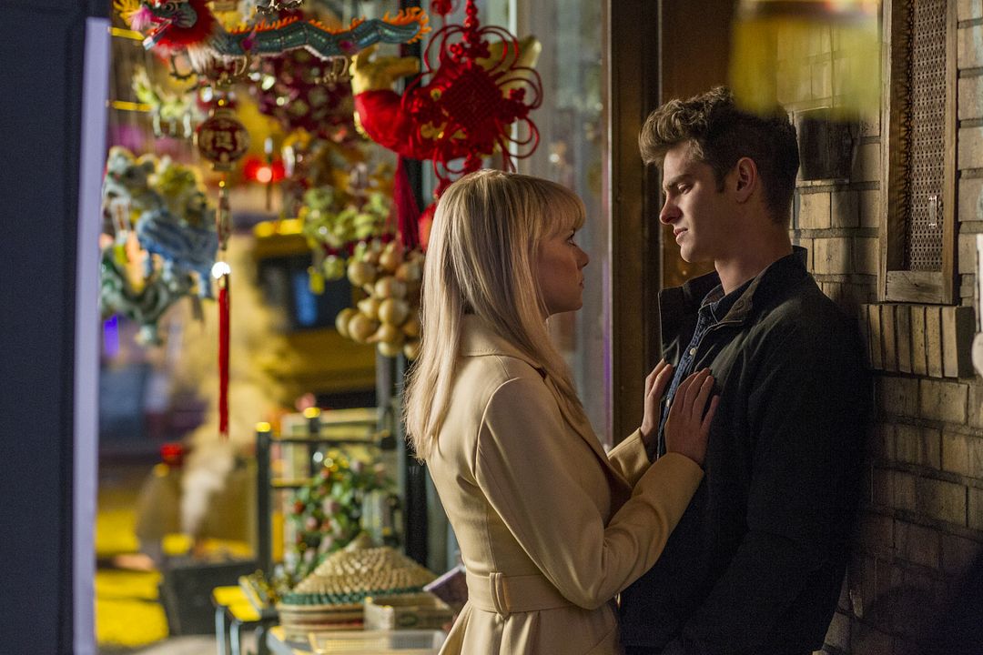 El sorprendente Hombre Araña 2: La amenaza de Electro : Foto Emma Stone, Andrew Garfield