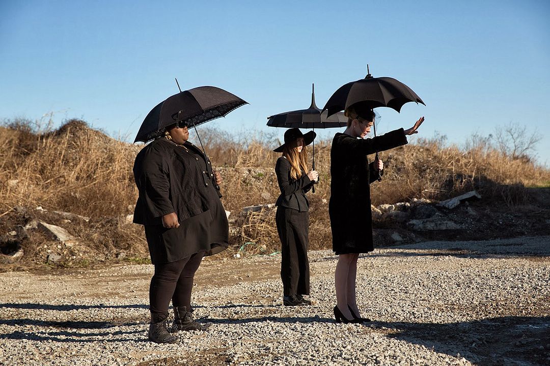 American Horror Story : Foto Gabourey Sidibe, Sarah Paulson, Taissa Farmiga