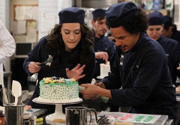 2 Broke Girls : Foto Eric André, Kat Dennings