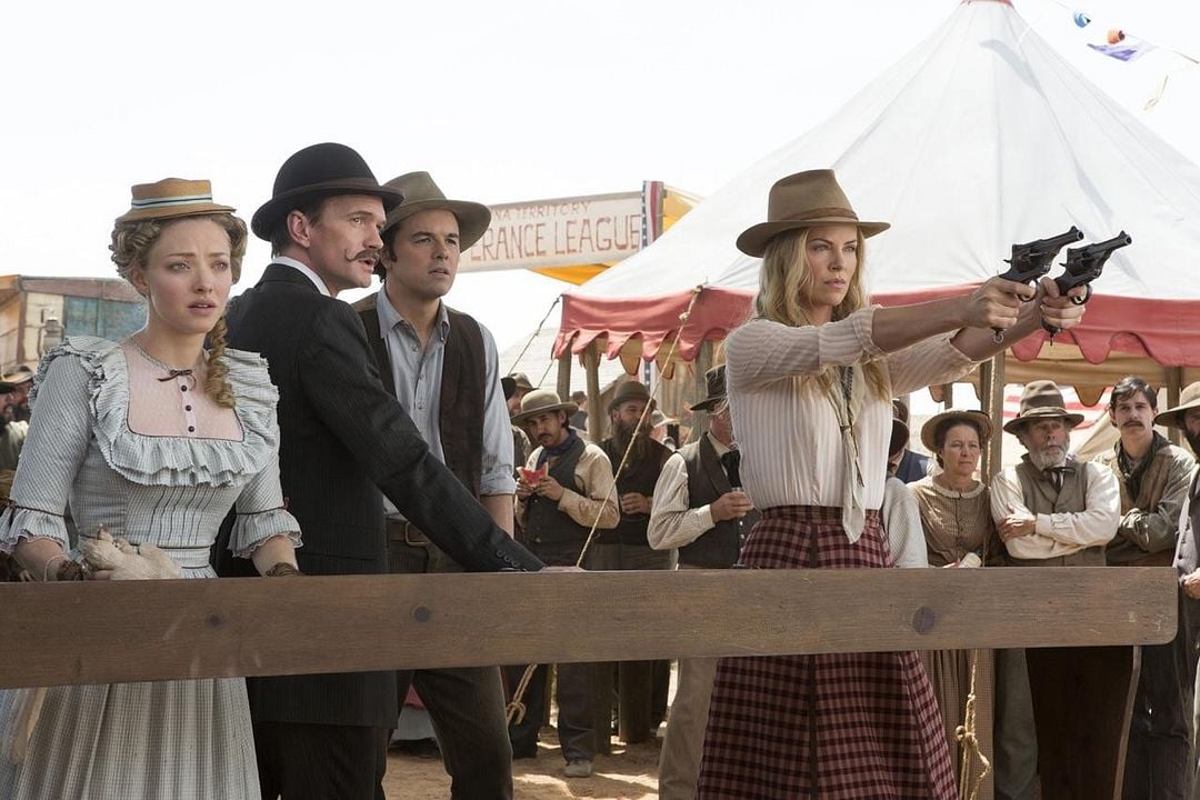 Pueblo chico, pistola grande : Foto Amanda Seyfried, Seth MacFarlane, Charlize Theron, Neil Patrick Harris