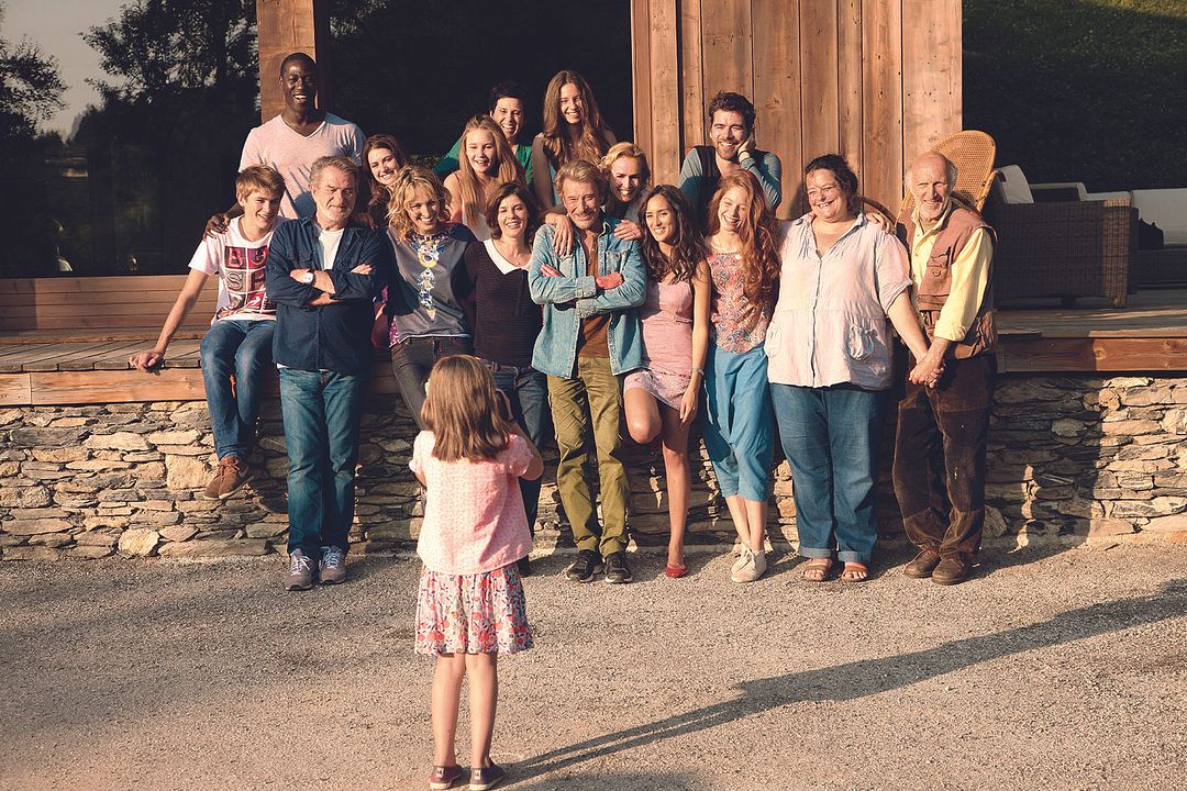 Foto Sandrine Bonnaire, Johnny Hallyday, Victor Meutelet