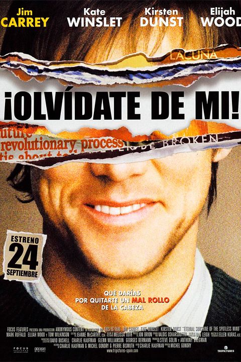 Cartel de la película Eterno resplandor de una mente sin recuerdos - El Eterno Resplandor De Una Mente Sin Recuerdos