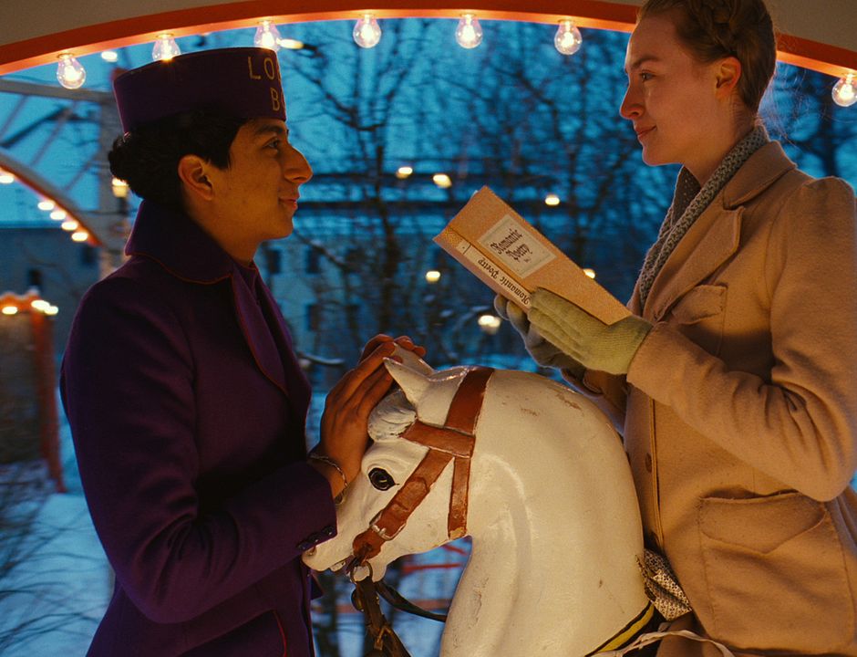 El gran Hotel Budapest : Foto Saoirse Ronan, Tony Revolori