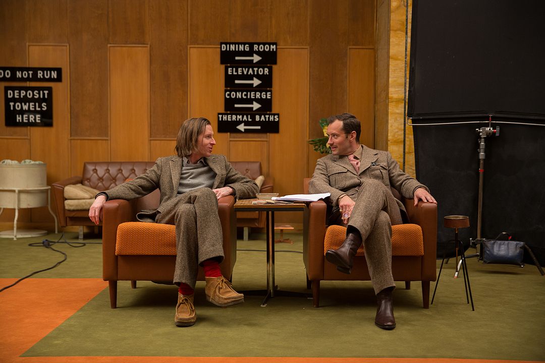 El gran Hotel Budapest : Foto Jude Law, Wes Anderson