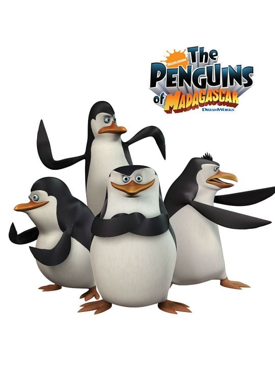 Los pingüinos de Madagascar : Póster