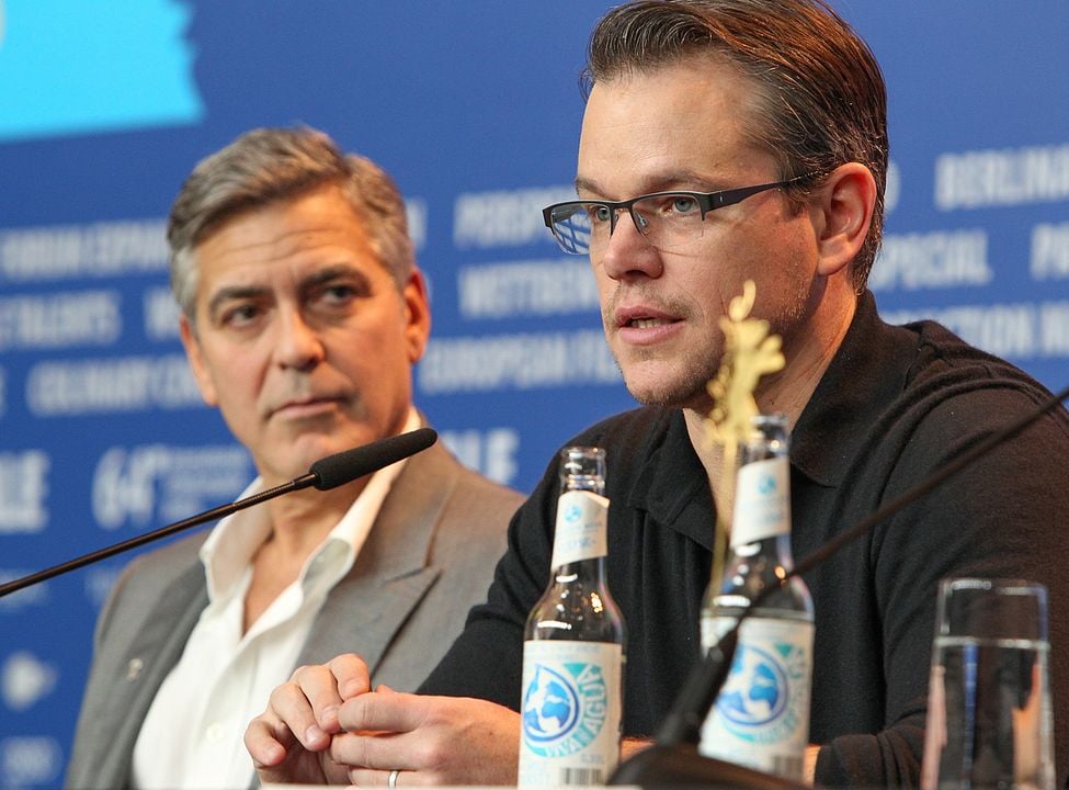 Operación Monumento : Cobertura de revista Matt Damon, George Clooney