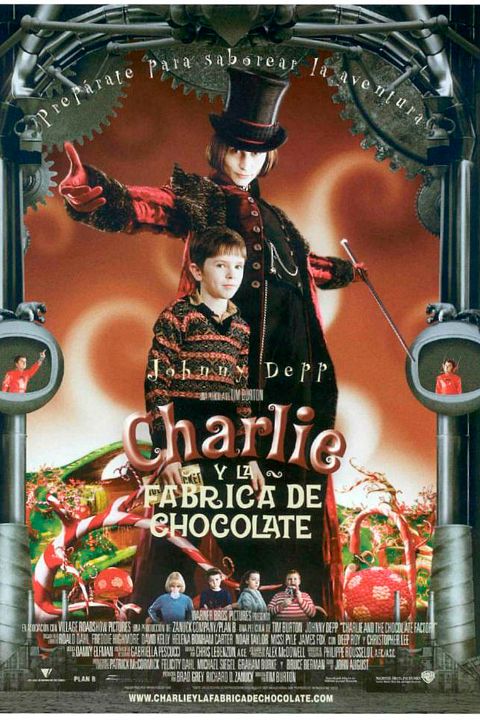 Charlie y la fábrica de chocolate : Póster