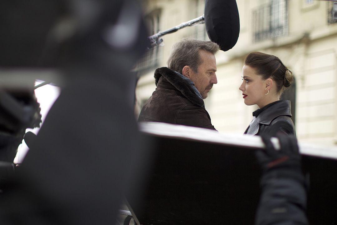 Foto Amber Heard, Kevin Costner