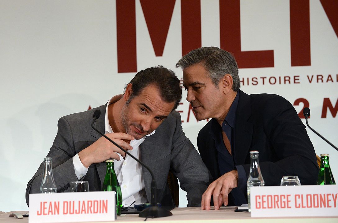 Operación Monumento : Cobertura de revista Jean Dujardin, George Clooney