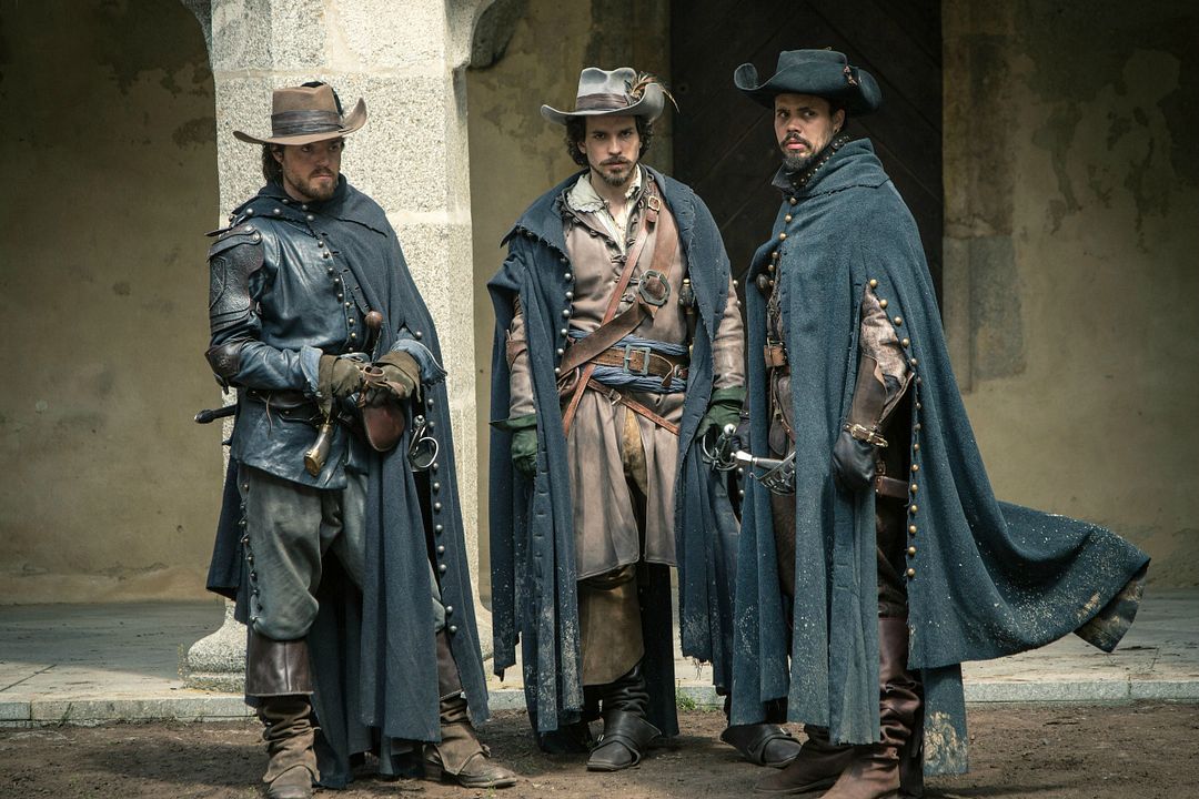 The Musketeers : Foto Tom Burke, Santiago Cabrera